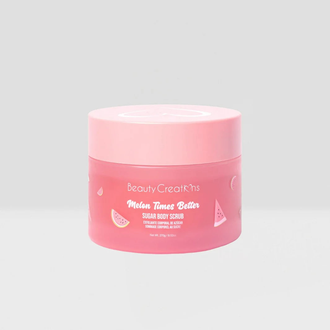 Beauty Creations Fruity Melon Times Better Sugar Body Scrub