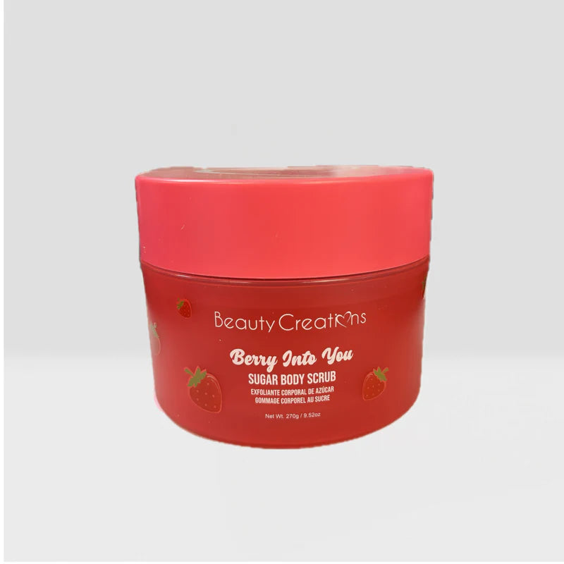 Beauty Creations Fruity Berry Into You Sugar Body Scrub
