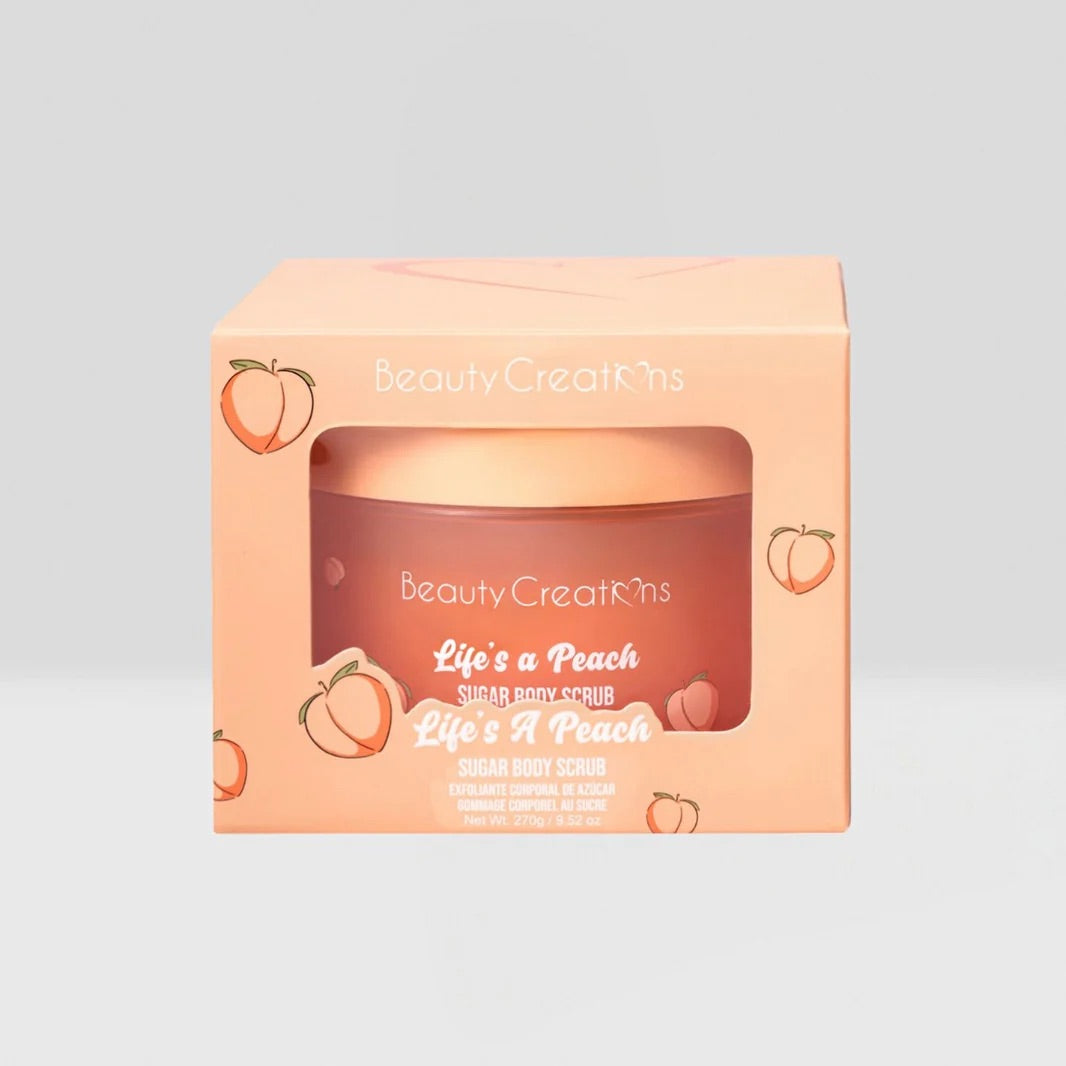 Beauty Creations Fruity Life’s a Peach Sugar Body Scrub