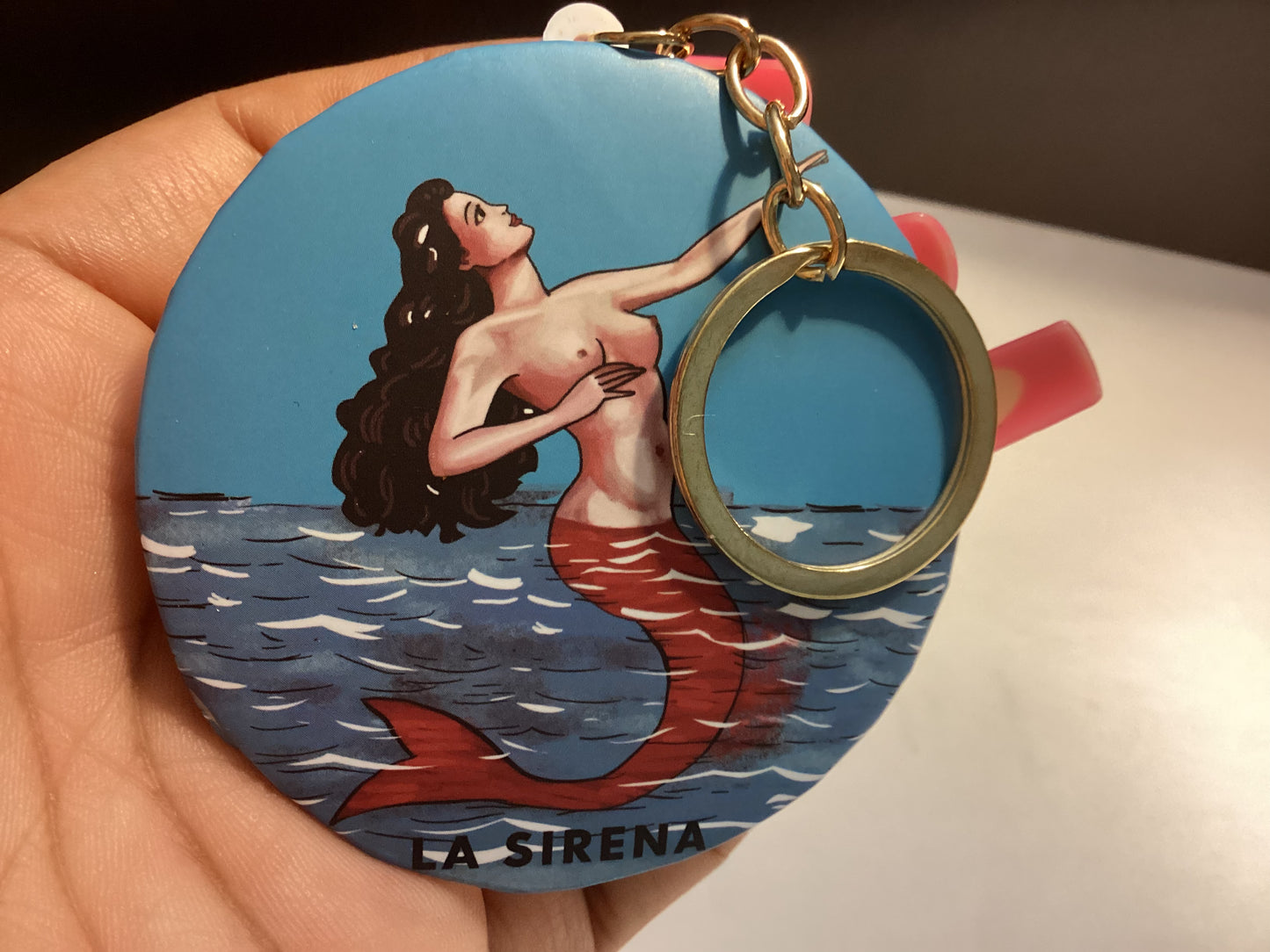 Loteria Double Sided Compact Mirror