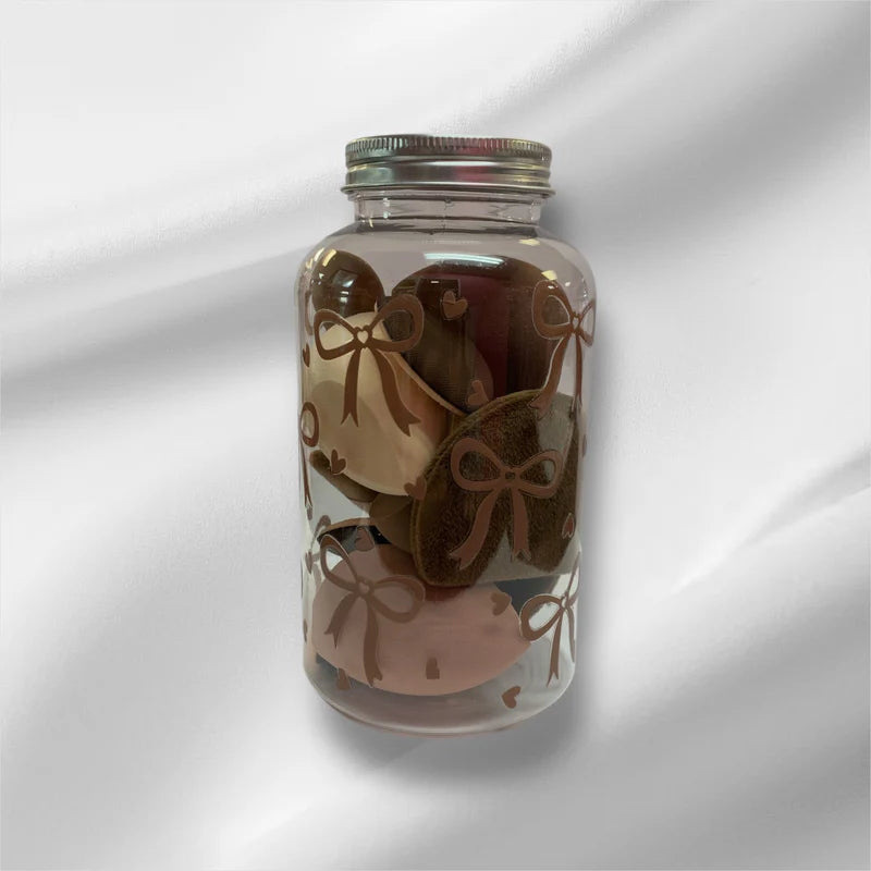 Bow Sponge Jar