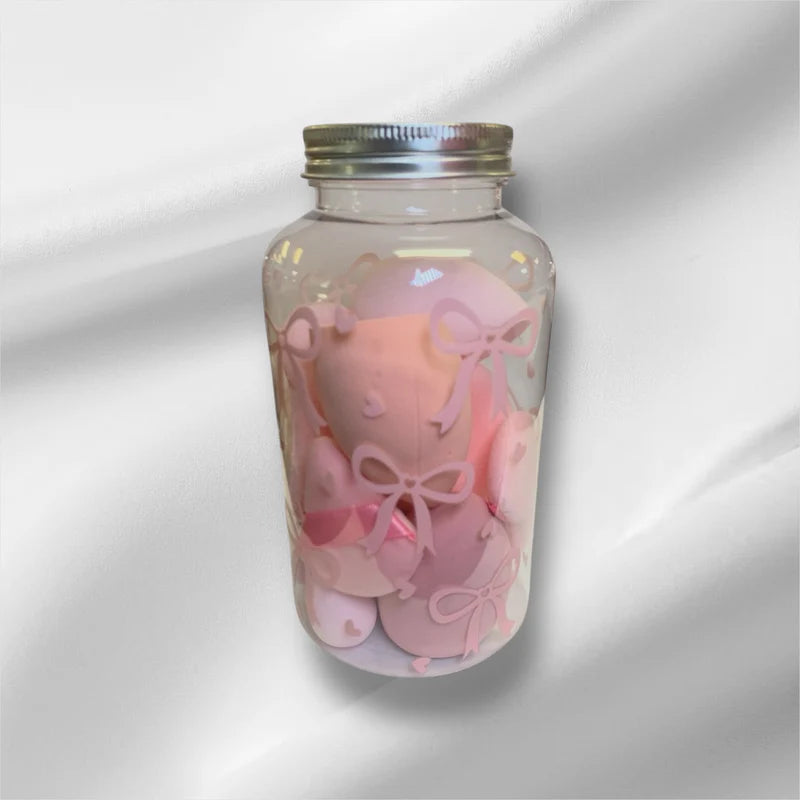 Bow Sponge Jar