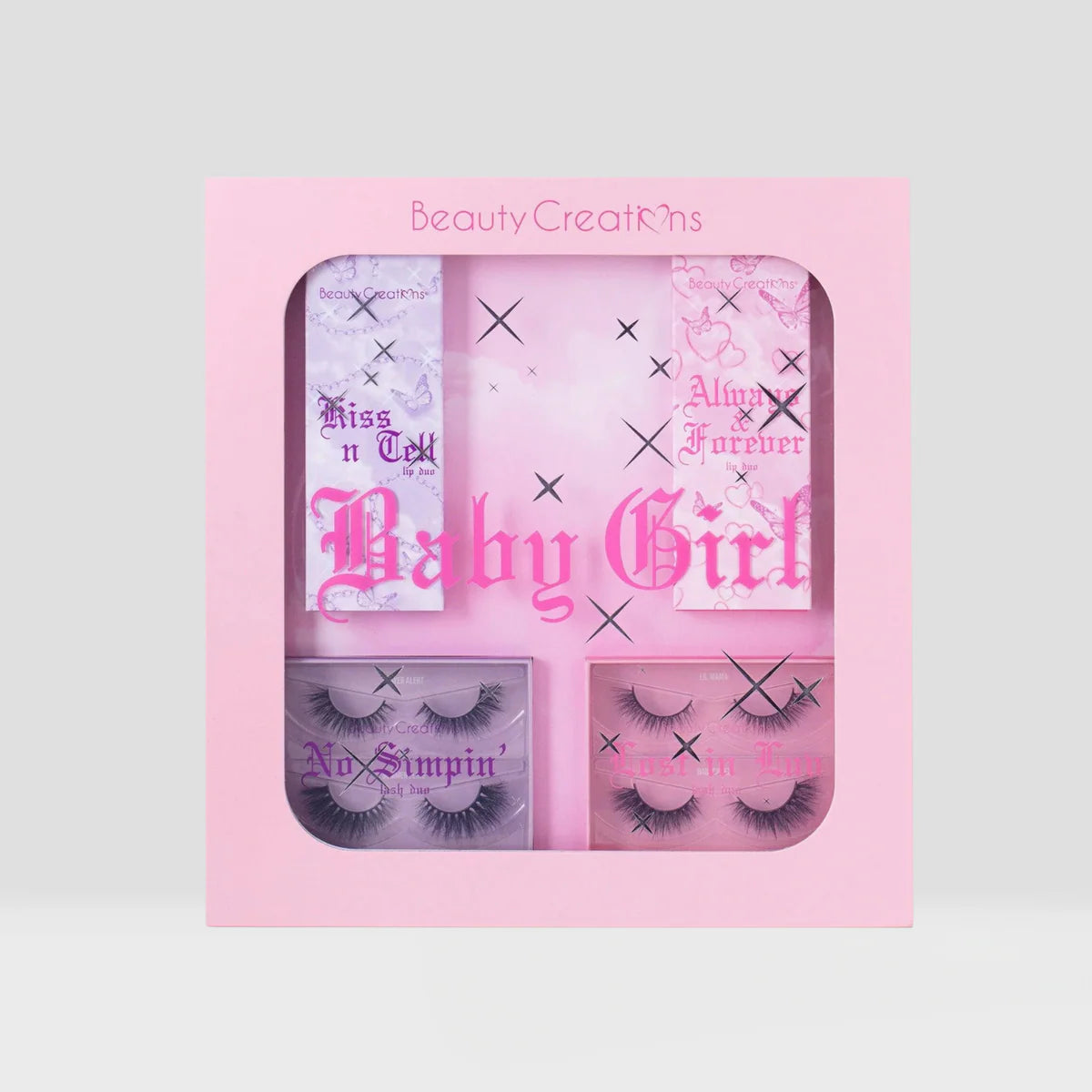 Lip duo & Eyelash Set