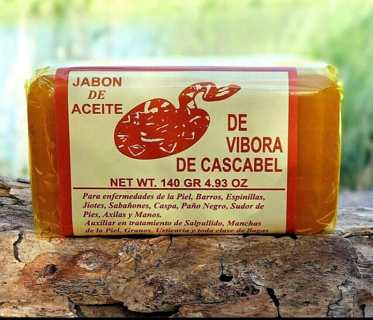 Jabon de aceite de VÍBORA DE CASCABEL