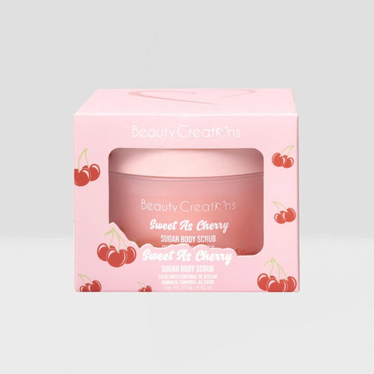 Beauty Creations Fruity Sweet As Cherry Sugar Body Scrub