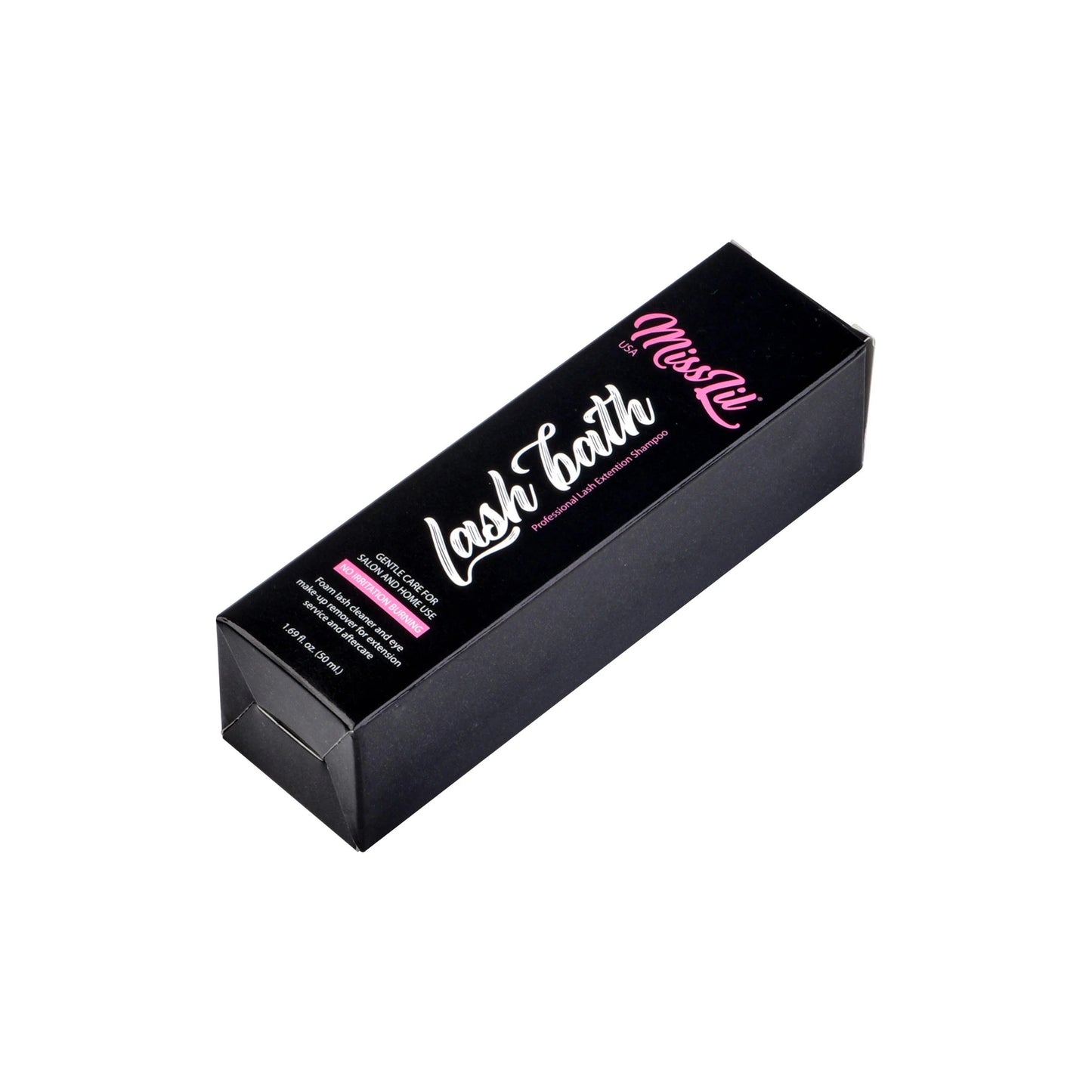 Foam lash cleaner and eye make-up remover