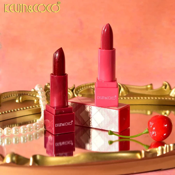 Kevin&Coco Vintage Pattern Collection 3Pc Lipstick Set