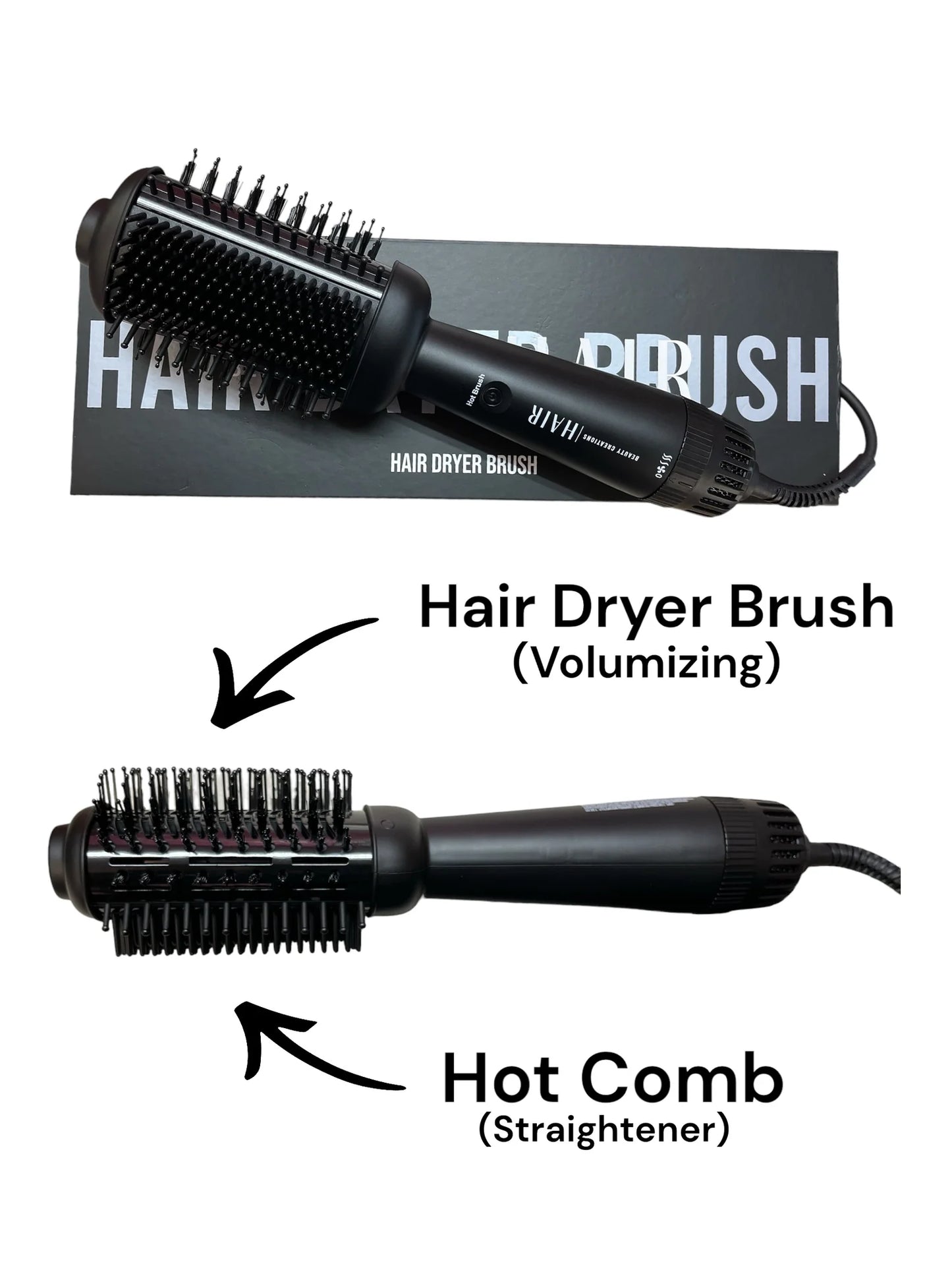 Hair-Beauty Creations Hair Dryer Brush HDB-BLACK