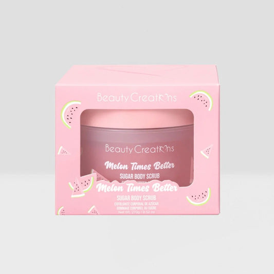 Beauty Creations Fruity Melon Times Better Sugar Body Scrub