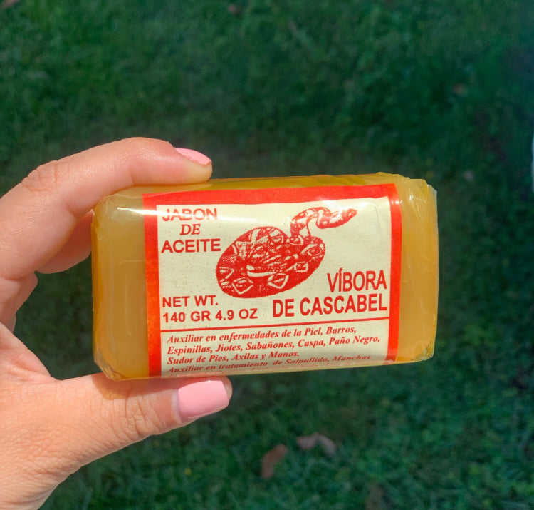 Jabon de aceite de VÍBORA DE CASCABEL