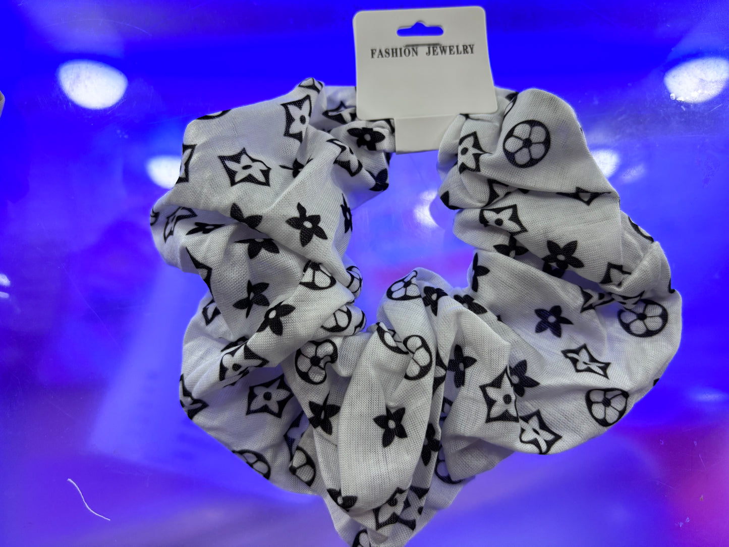 Desinger-inspired scrunchies