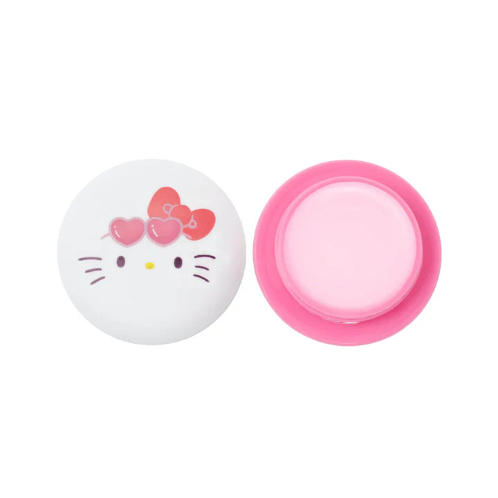 Lips-The Crème Shop x Sanrio Hello Kitty Macaron Lip Balm - Strawberry Milkshake Flavored