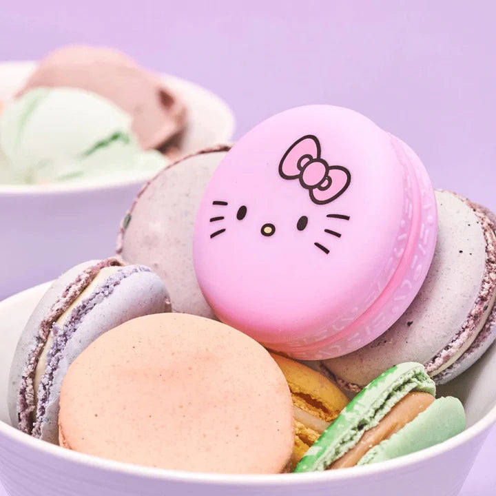 Crème Hello Kitty Unicorn Macaron Lip Balm - Rainbow Sherbet