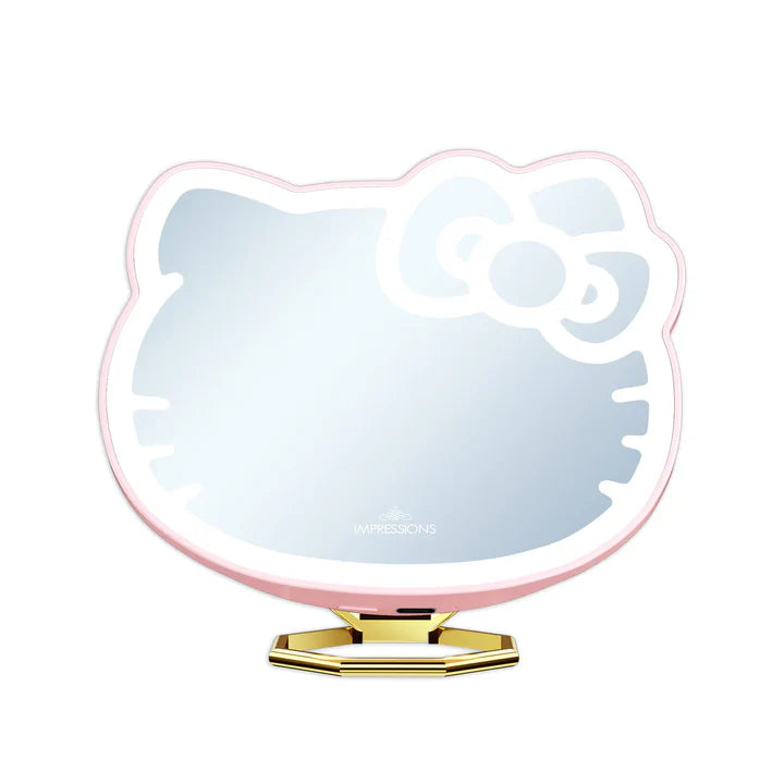 Impressions Hello Kitty LED Pocket Mirror W/Ring Stand