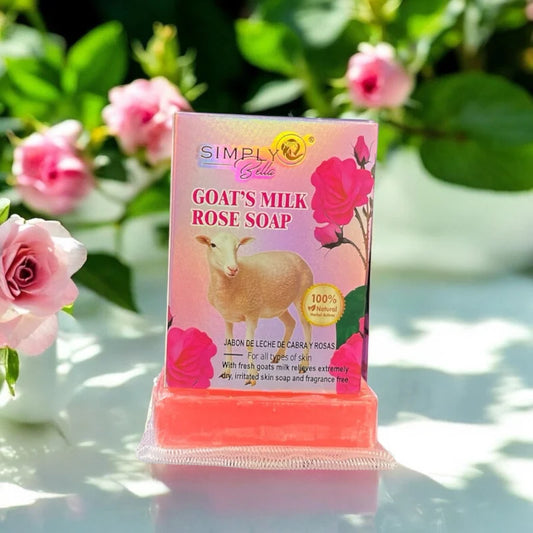 Simply Bella Goat’s Milk Rose Soap
