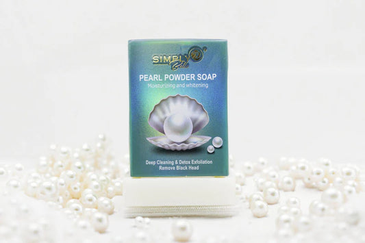 Simply Bella Pearl Powder Soap Moisturizing & Whitening