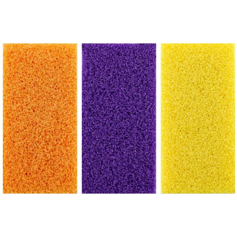NOONBORA 3pc Pumice Bar Pedicure Stone Callus Remover & Foot Scrubber