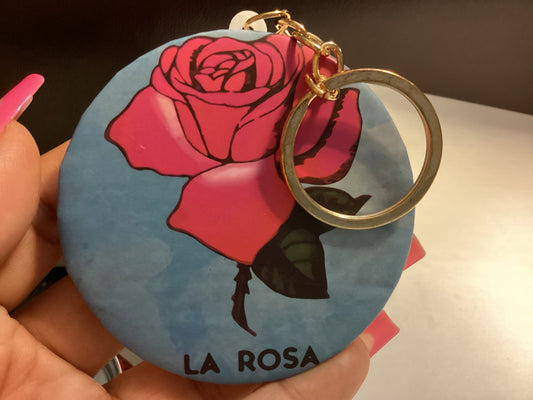 Loteria Double Sided Compact Mirror