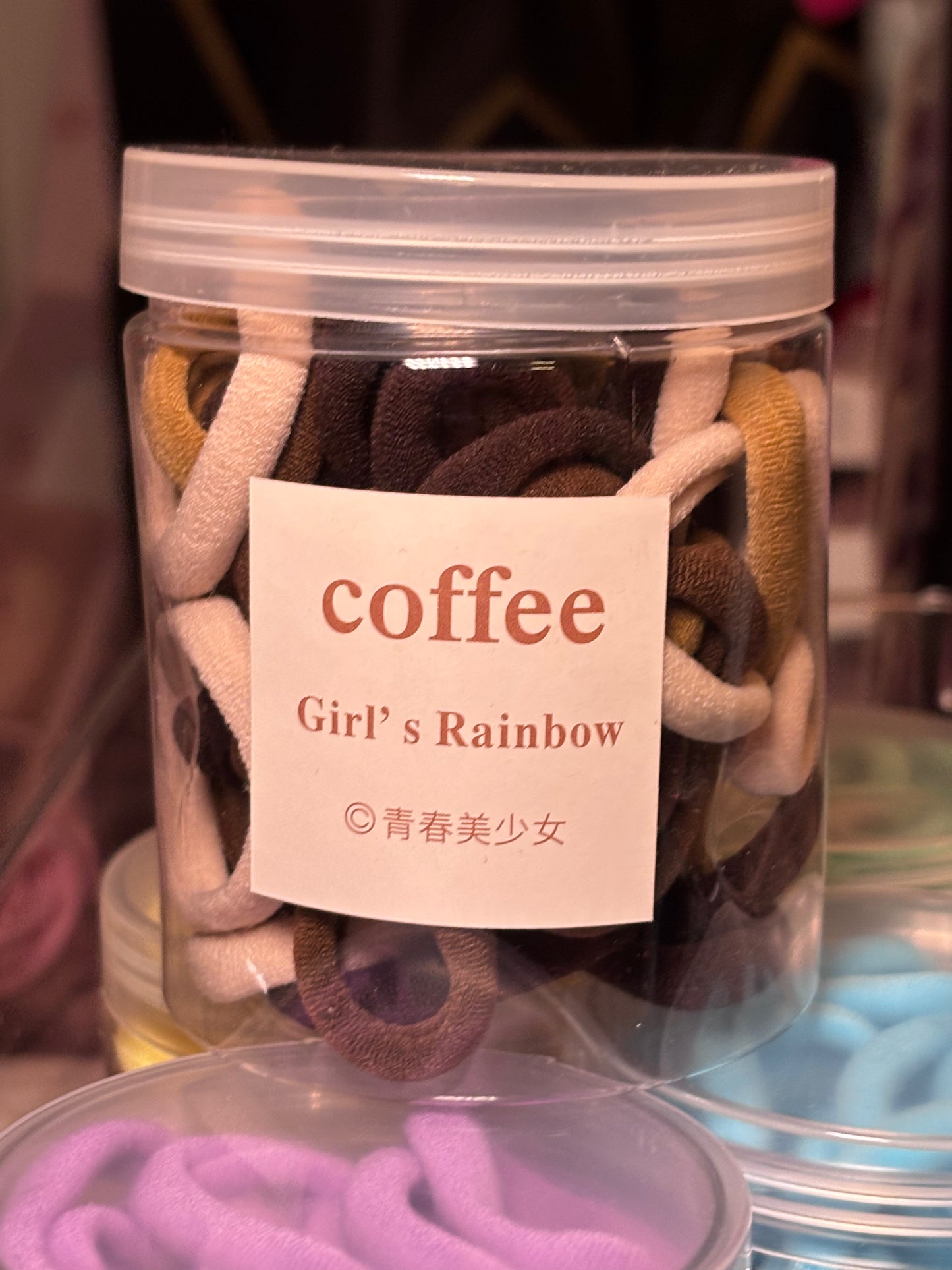 Hair ties 50 pcs