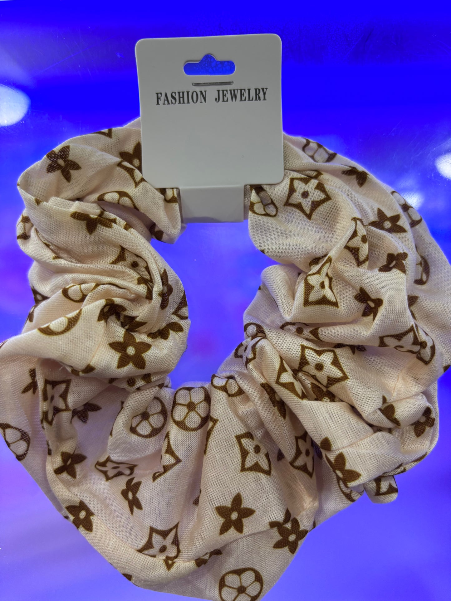 Desinger-inspired scrunchies