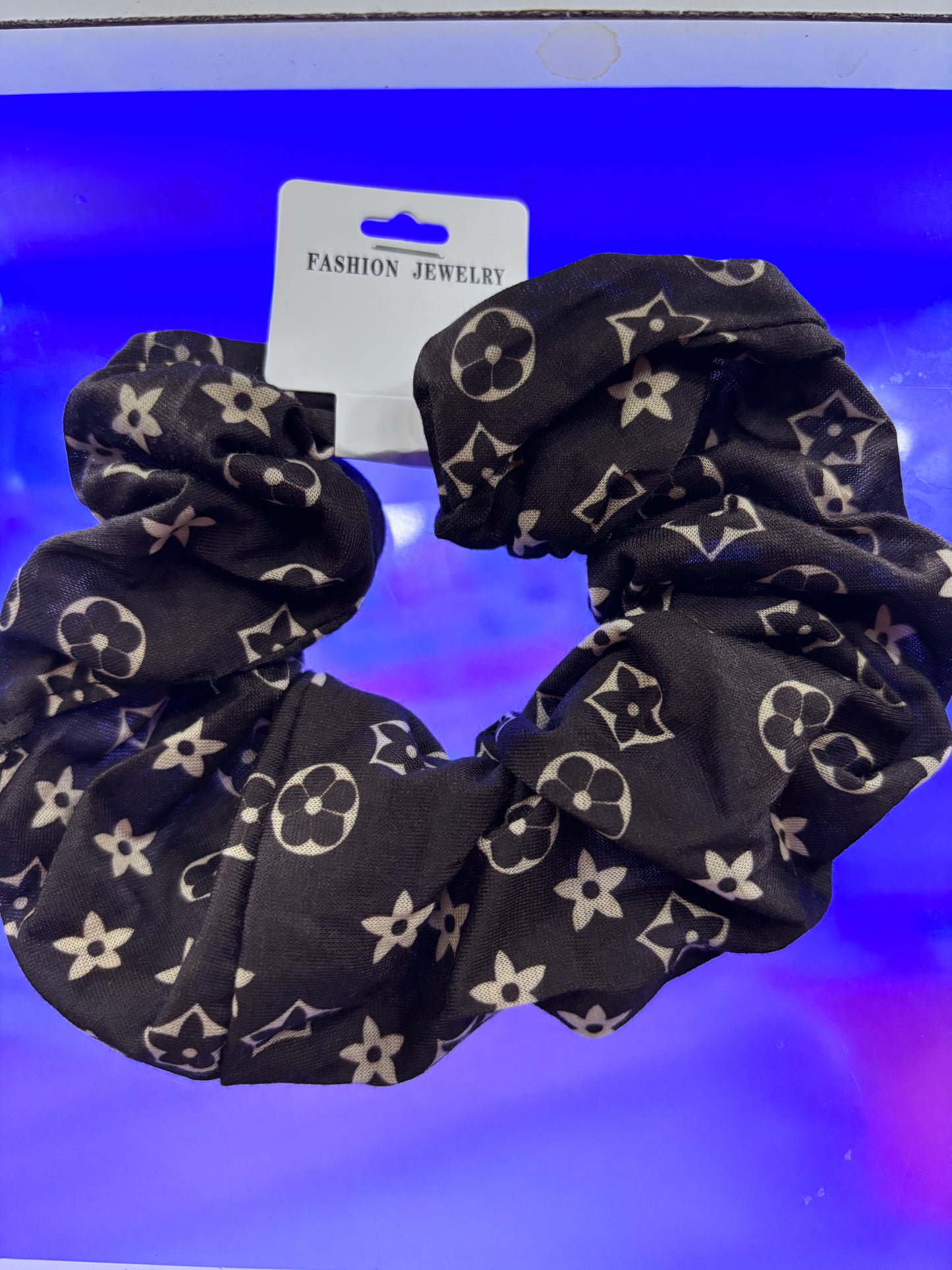 Desinger-inspired scrunchies