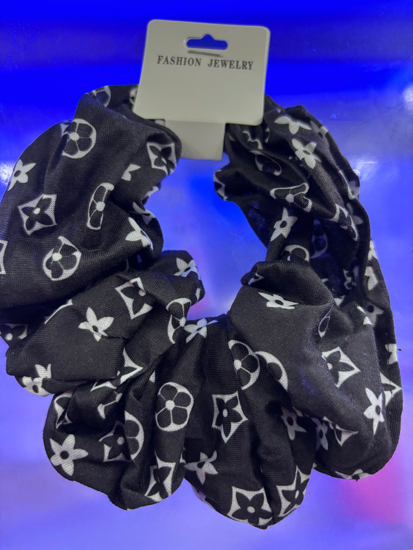 Desinger-inspired scrunchies