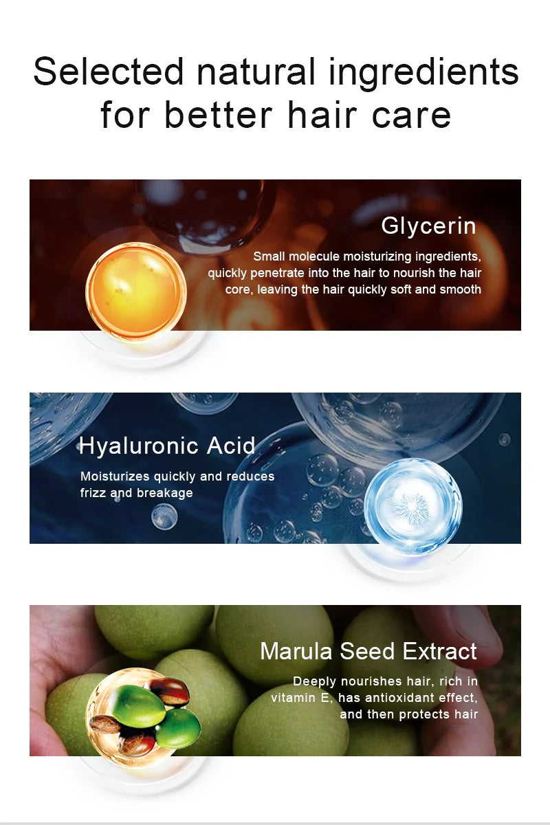 Heat Protector Marula Oil Leave In Nourish Spray