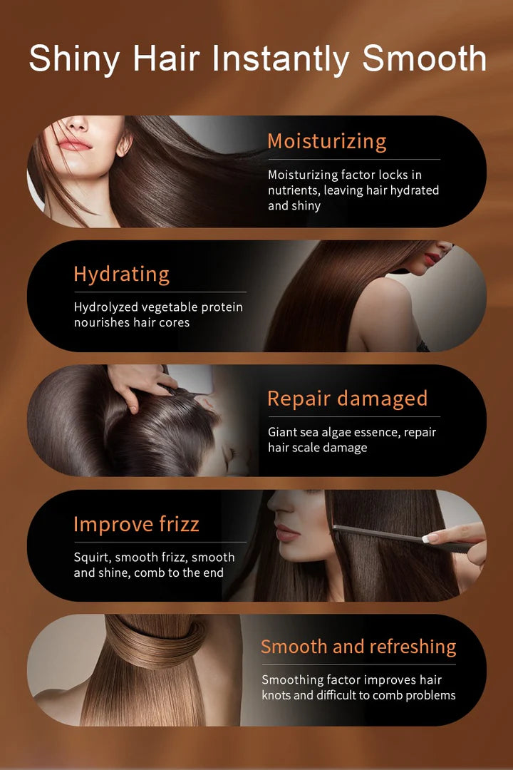 Heat Protector Marula Oil Leave In Nourish Spray