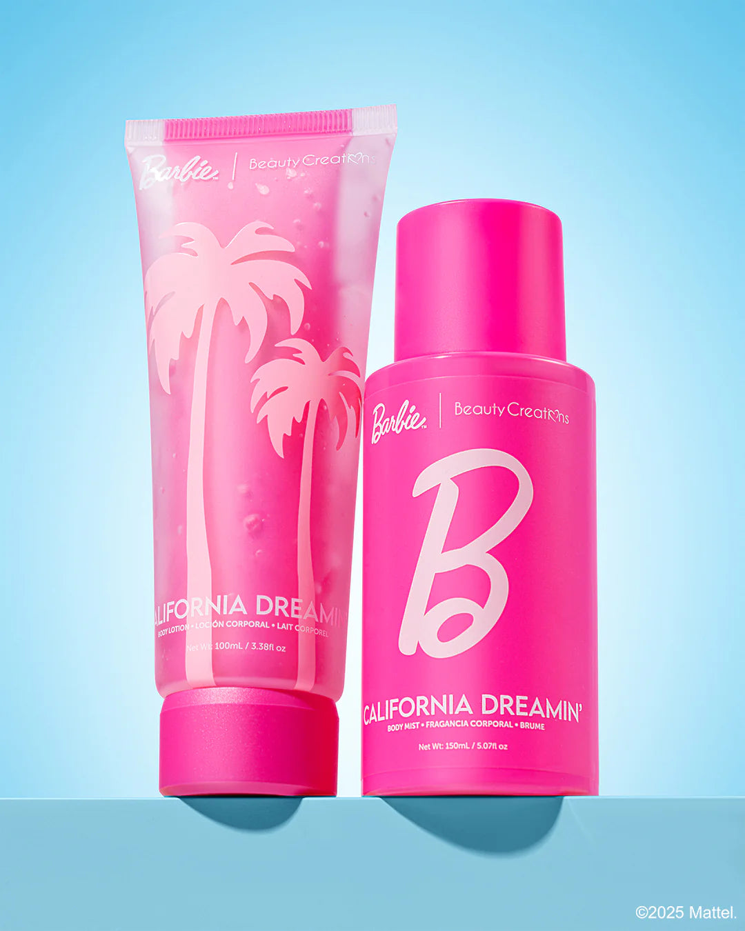BARBIE "CALIFORNIA DREAMIN'" BODY LOTION AND SPRAY SET