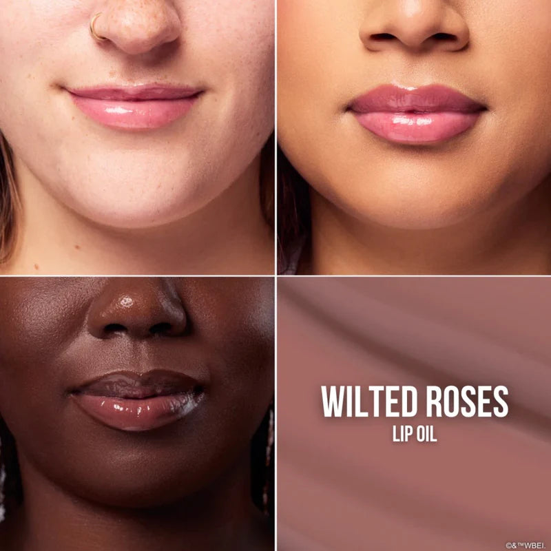 TIM BURTON'S CORPSE BRIDE X BEAUTY CREATIONS WILTED ROSES TINTED LIP OIL