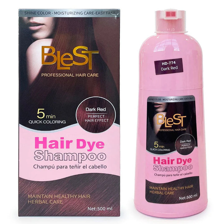 16.9oz Hair Dye Shampoo- Dark Red