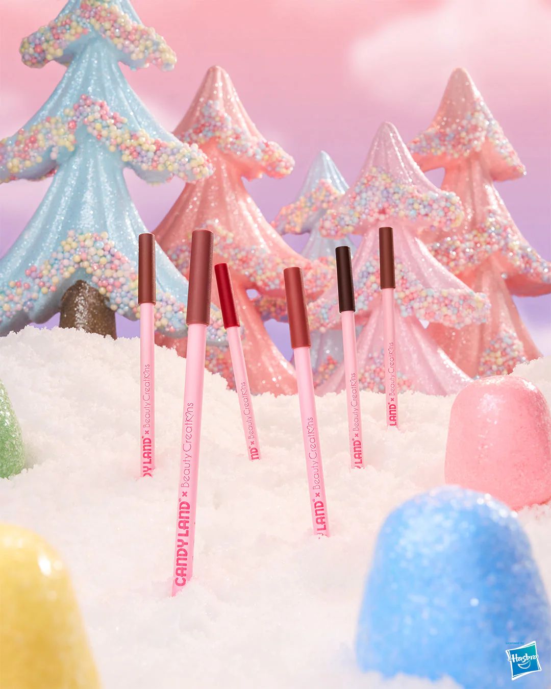 WOODEN LIP LINER SET (6PC)