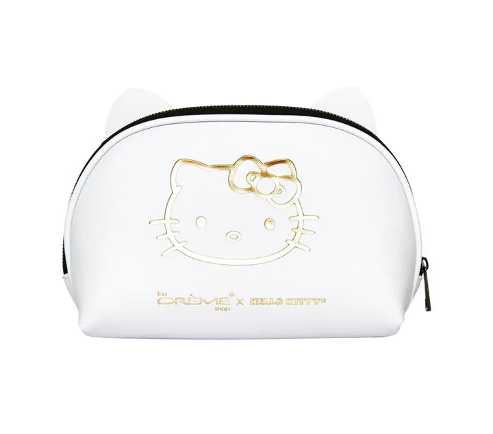 Crème Hello Kitty Holiday Dome Travel Pouch. LIMITED EDITION