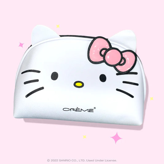 Crème Hello Kitty Dome Travel Pouch