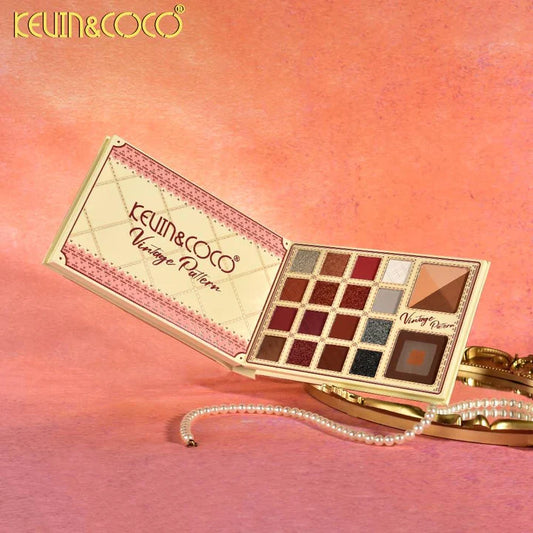 Kevin&Coco Vintage Pattern Eyeshadow Face Palette