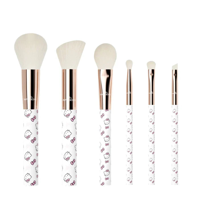 Brushes- Impressions Hello Kitty Super Cute Signature 6pc Brush Set