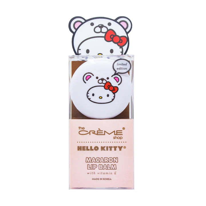 The Crème Shop Hello Kitty Macaron Lip Balm - White Chocolate